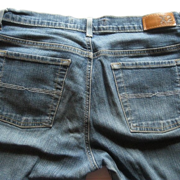 Express X2 Denim Laboratory Slimmer Flare Leg Jeans - Picture 3 of 12